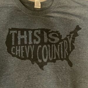 Chevrolet This is Chevy Country Heathered Blue T-Shirt